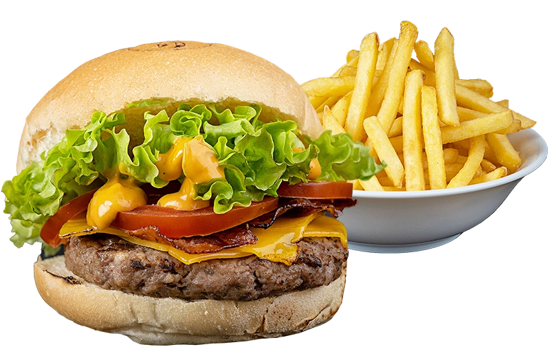 hamburger e pata